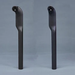 Bike Carbon Seatpost 27.2/30.8/31.6mm Bicycle Seat Post Offset 5mm or 25mm for Mountain Road Bike MTB 3K Matte Black