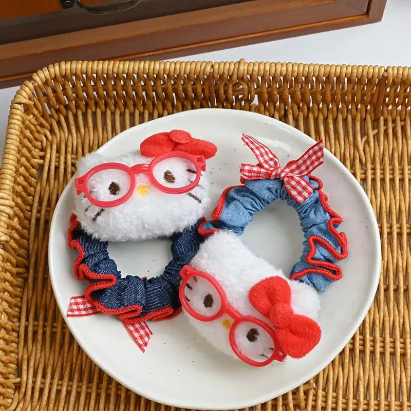 Sanrio Anime Kawaii Melody Cinnamoroll Haarband Leuke Cartoon Haarbanden Elastische Hoofdband Haaraccessoires Meisjes Kleine Gift