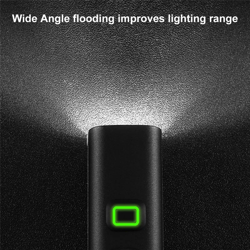 A96T USB Rechargeable Bike Light 1200 Lumen Brightness Aluminum Alloy Waterproof Bike Lights For Night Riding