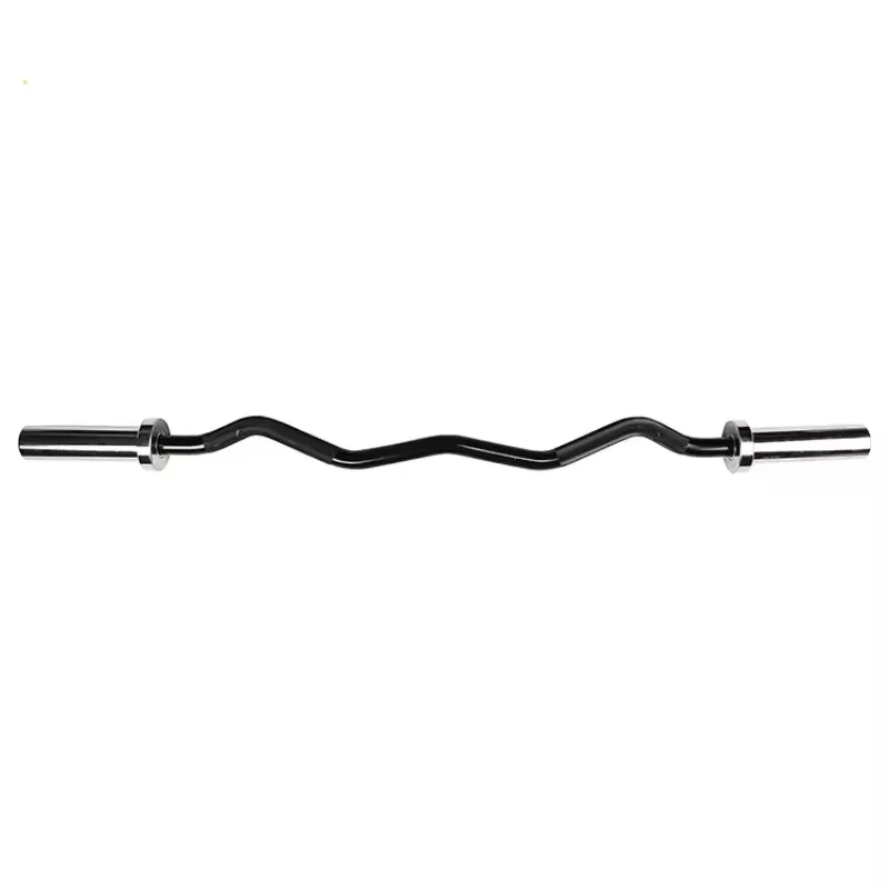 

Изогнутая чугунная штанга длиной 1,2 м, стержень для силовой тренировки в тренажерном зале для тяжелой атлетики