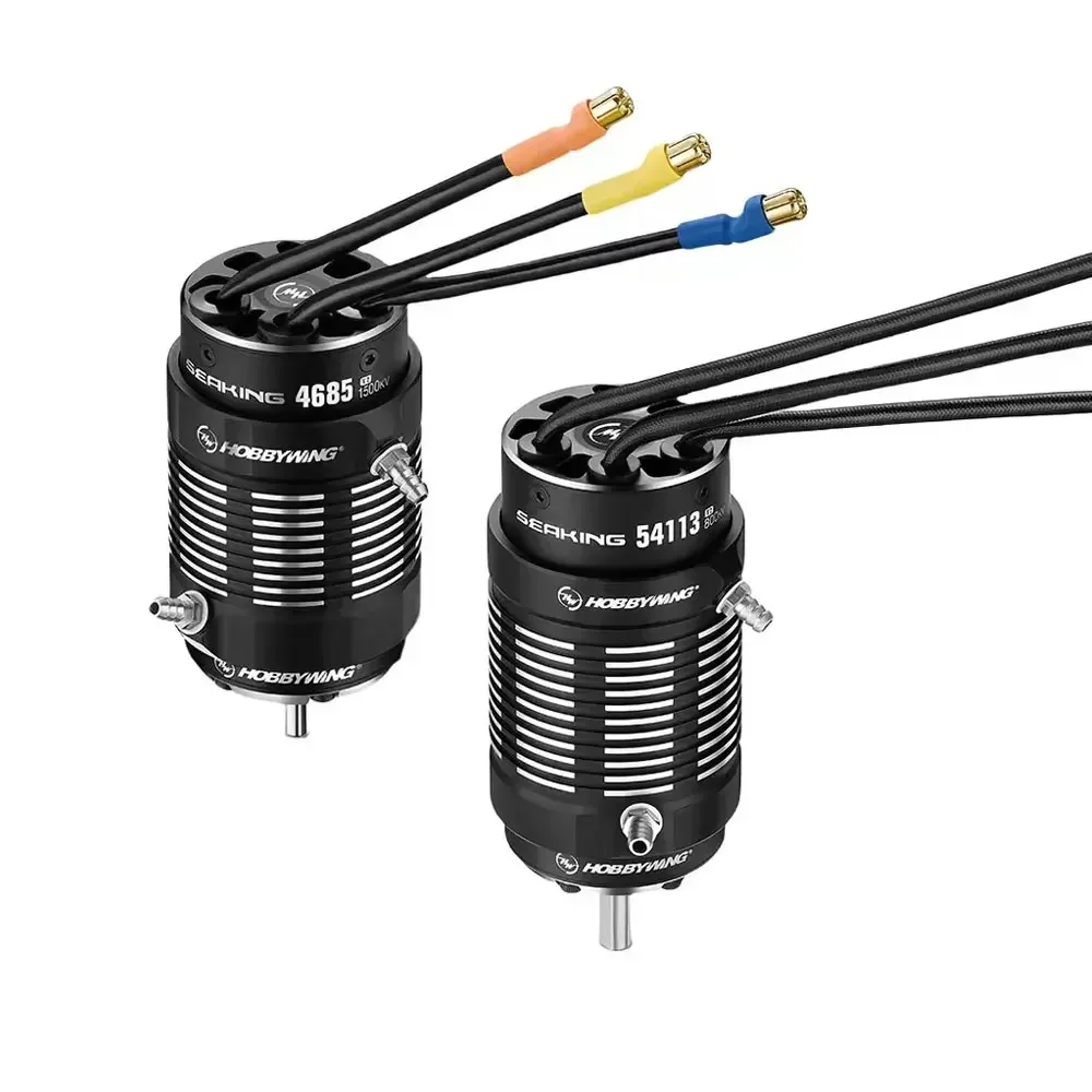 Hobbywing SEAKING 4685SL 54113SL V2 800-1500KV Motore Brushless 200A-300A HV ESC Sistema Raffreddato ad Acqua per Barche RC Da Corsa