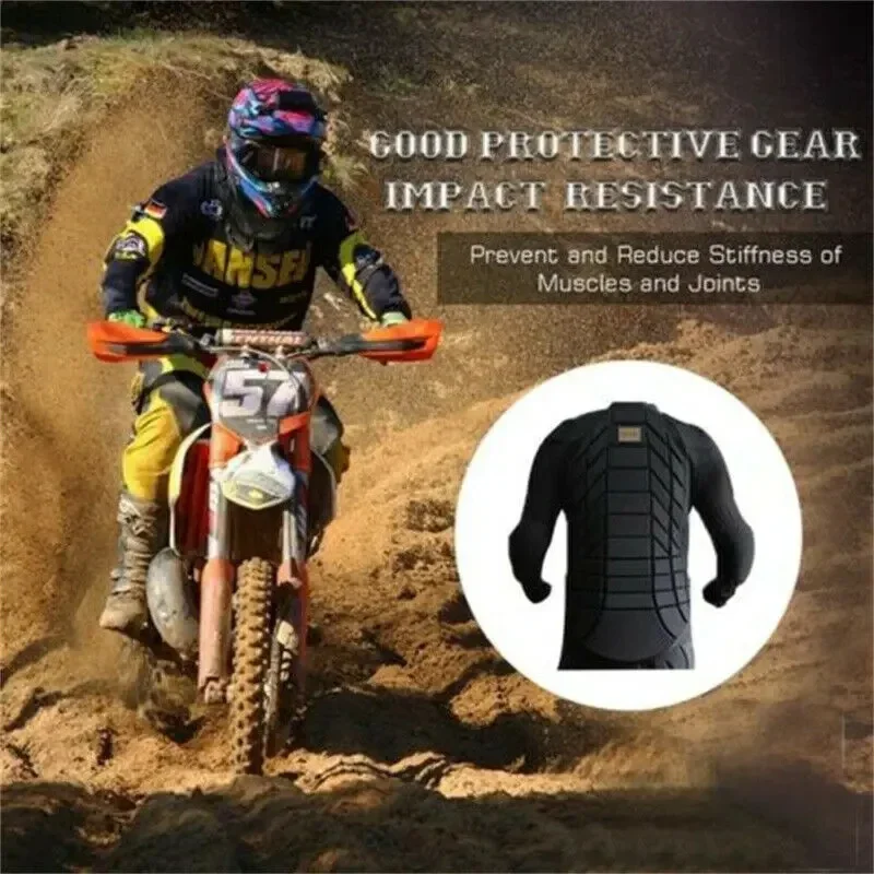 BenKen Men's Women's Professional Skiing Anti-Collision Sports Shirts Motorcycle Protective Jacket Full Body Armor Protector