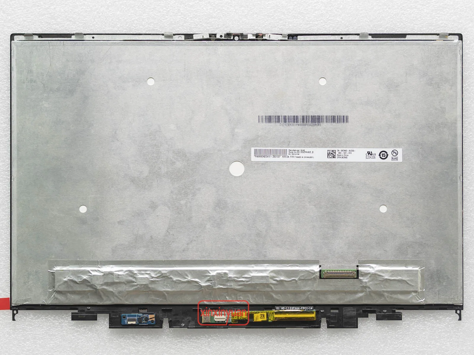 Imagem -02 - Conjunto do Digitador do Toque da Tela do Lcd do Portátil para Dell Inspiron 13 7300 7306 2-em1 P124g001 P125g P125g001 P125g002 13.3