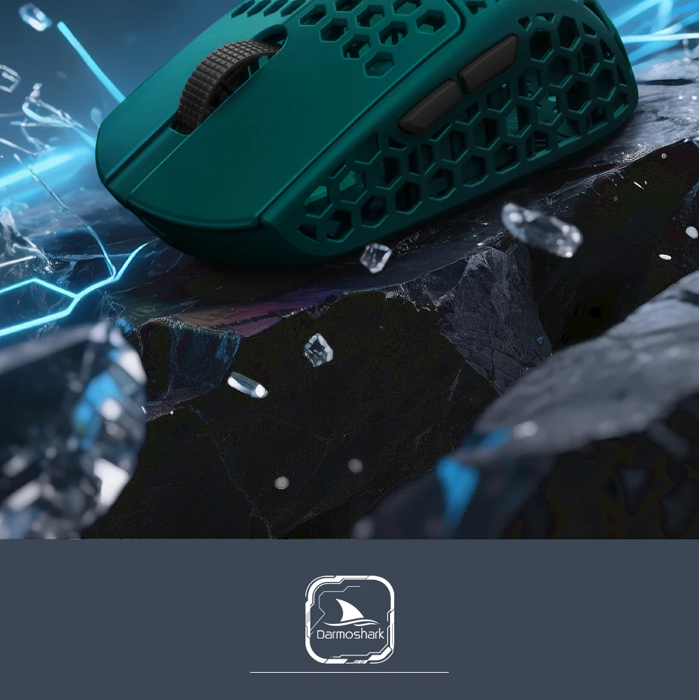 Darmoshark M5Air ratón para juegos de fibra de carbono forjado