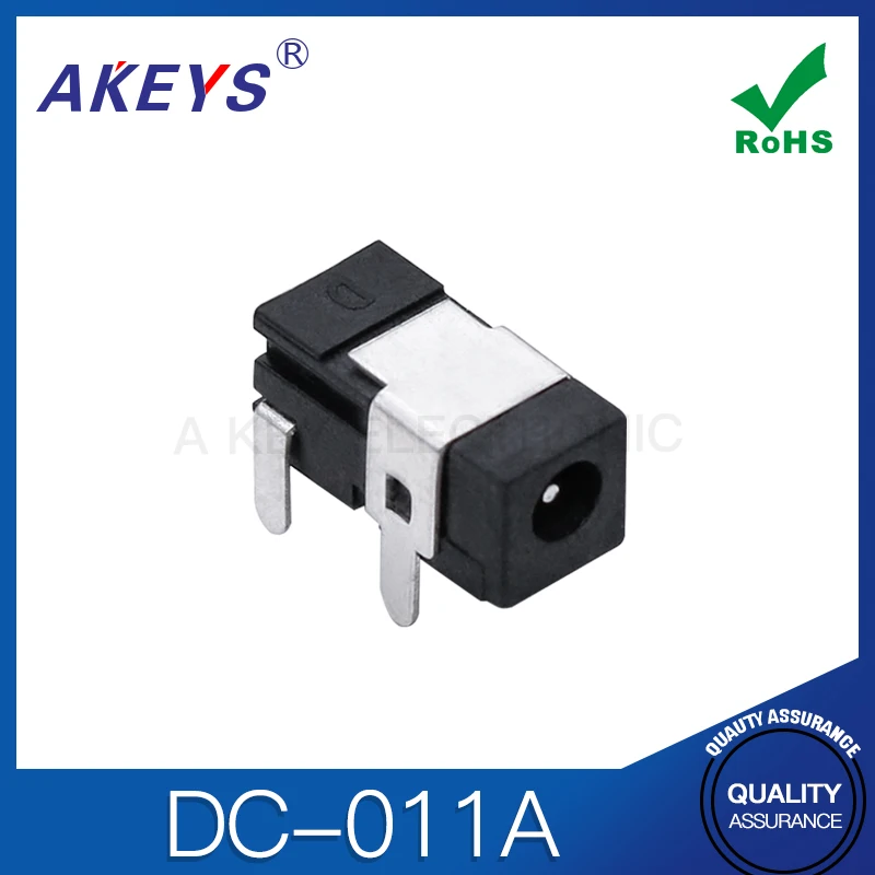 DC-011A قدم ثابتة 2 القطر الخارجي 2.8 النواة الداخلية 0.7 دبابيس 5 أرجل مقاومة درجات الحرارة العالية قاعدة مقبس طاقة تيار مستمر عالي الجودة