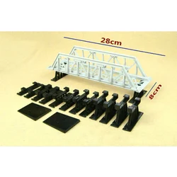 Model Railroads & Trains HO Scale Bridge Model Building Accessory for Decor