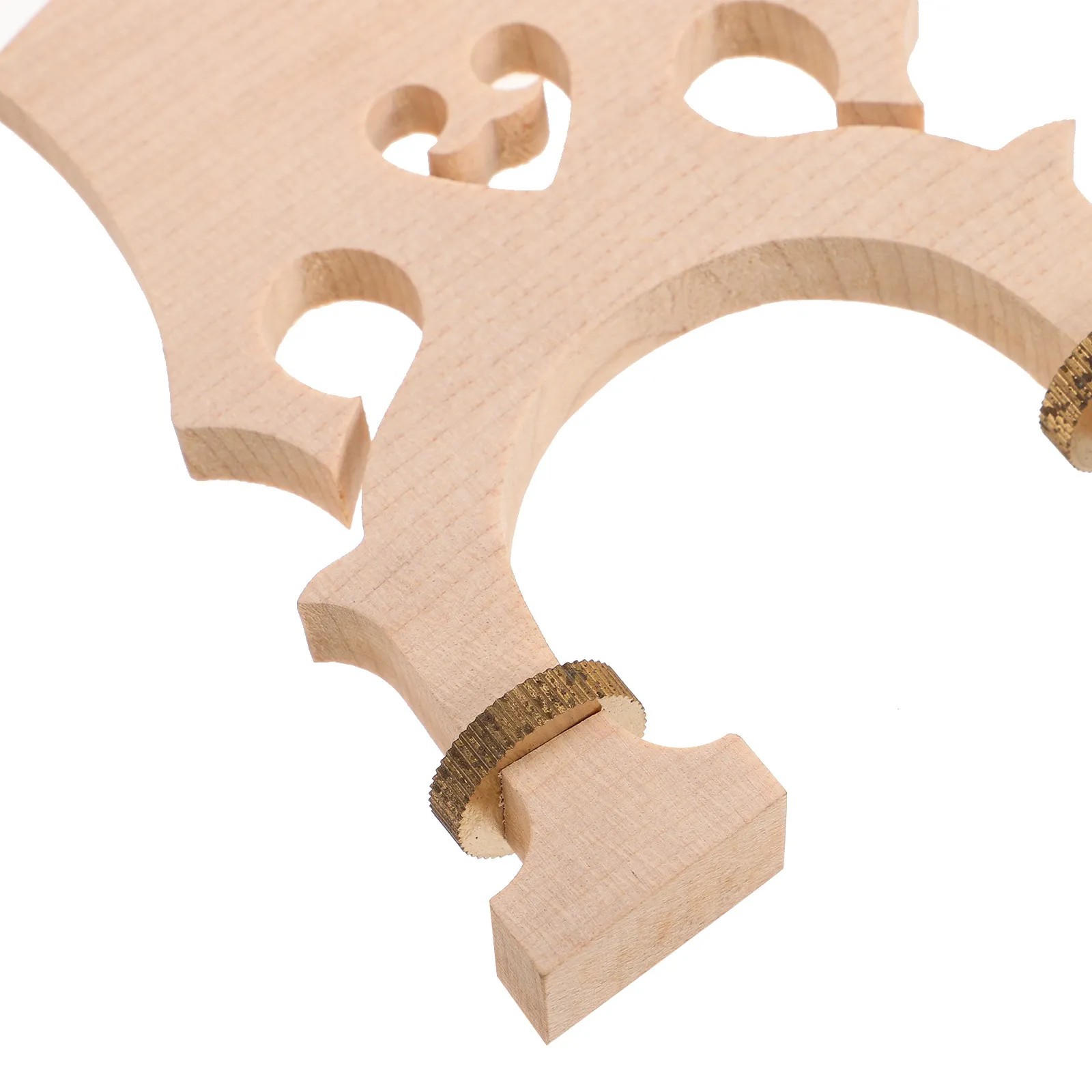 Maple Wood Adjustable Cello Bridge 34 European Style Low Tall Height Options Rich Sound Enhancement Maple Wood Cello