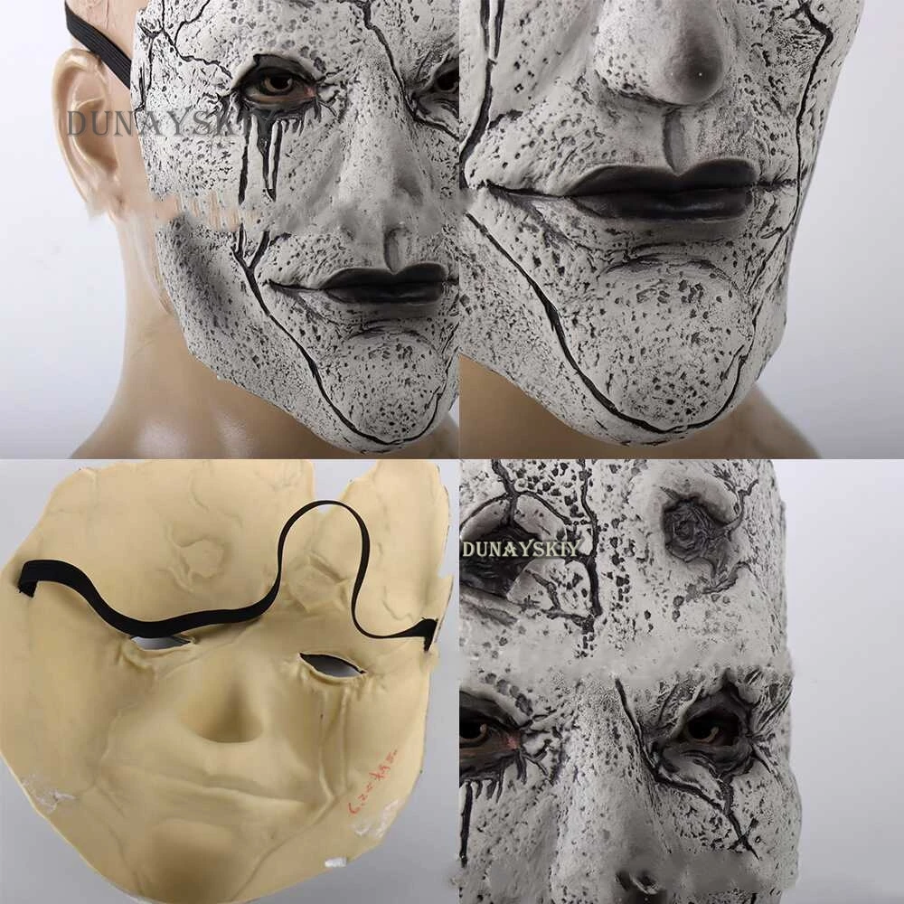 2024 New Mask Scary Cosplay Props Game Black Myth Wukong Boss Cos Holloween Party Play Prop Face Decorations Men Women Headset