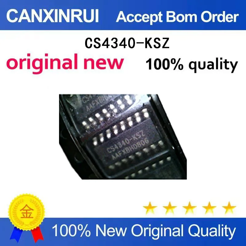 (5-100 Pieces) New CS4340-KSZ CS4340-KS SMT SOP spot chip