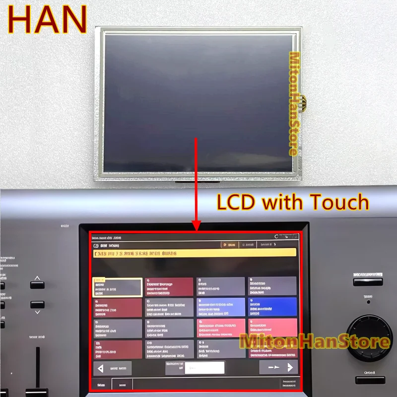 

New For Korg Kronos Kronos 2 UMSH-8240MD-T LCD Display Touch Panel Screen Glass Digitizer (1 year warranty, test shipment)