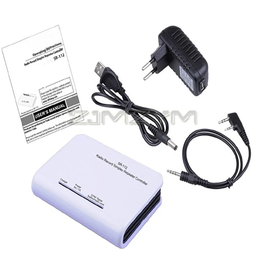 SR-112 Wireless Intercom Recording Simplex Repeater Relay Station Controller Multifunctional Voice Recorder Equipment