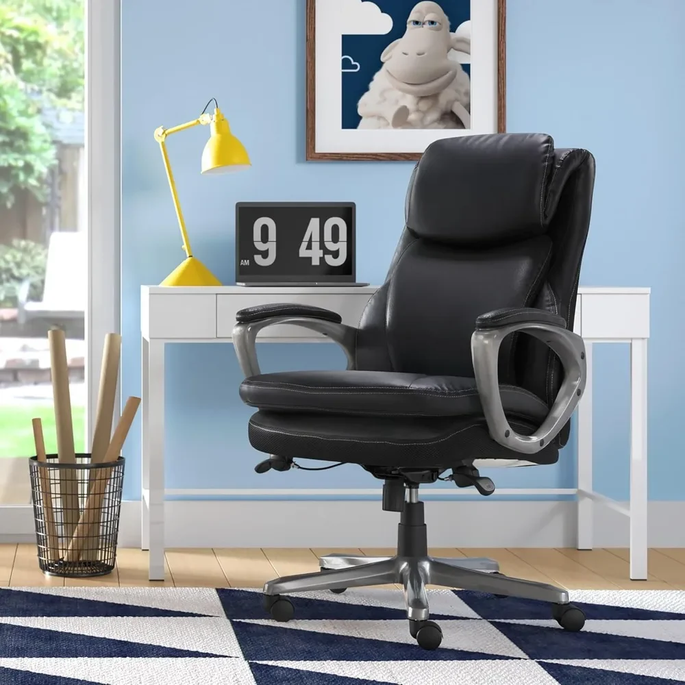 Smart Layers™ AIR Arlington Executive Chair, Black/Pewter