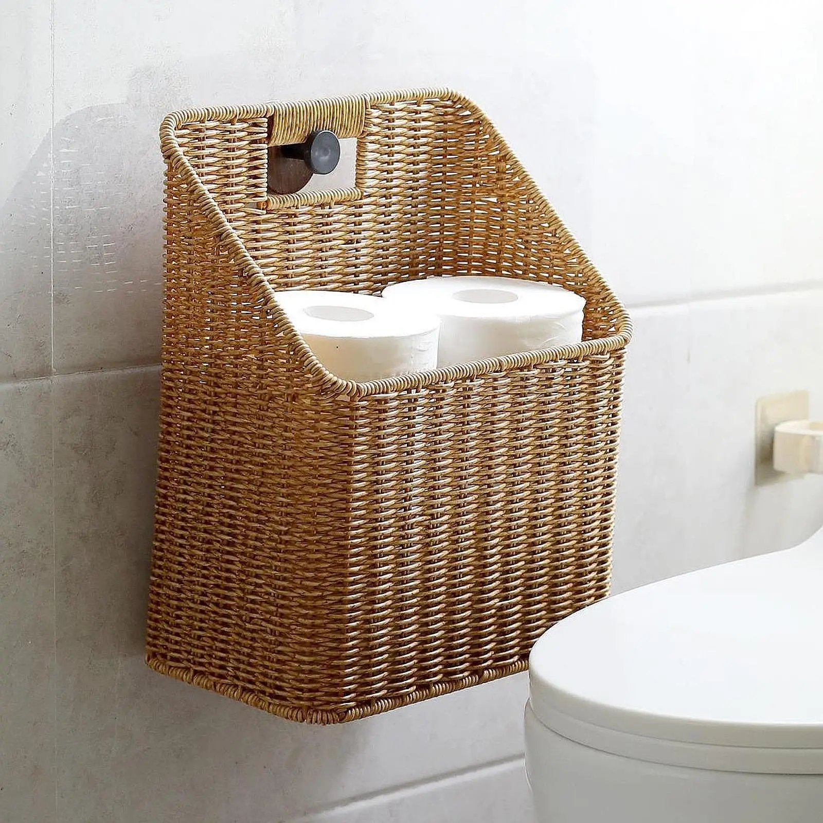 Cesta organizadora de pared para gatos y perros, revistero - imagen 4