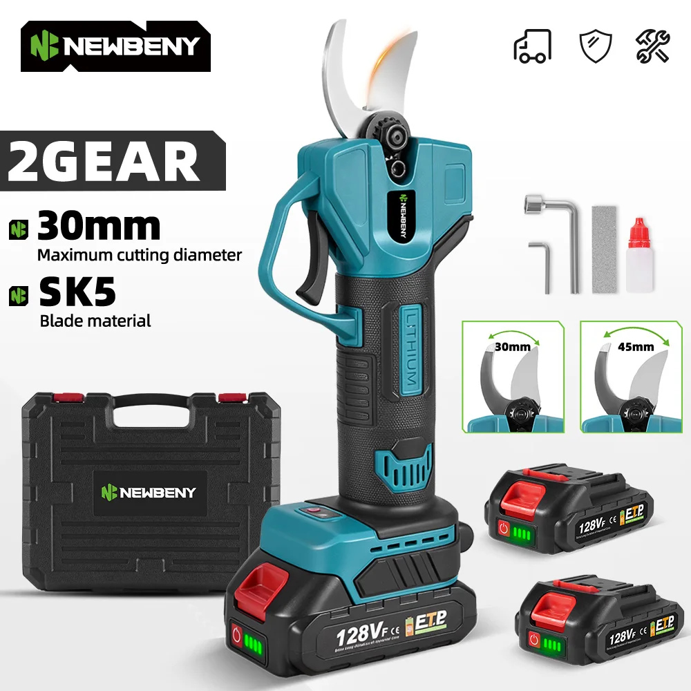 Makita – sécateur électrique sans fil, 30mm, 2 vitesses, Branches d'arbres fruitiers, outils d'embellissement de jardin pour broche de batterie 18V