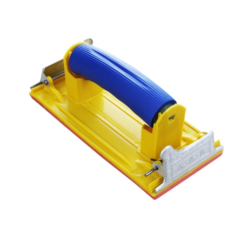 Manual Sanding Block Sandpaper Machine Hand Grinding Holder Handheld Polisher