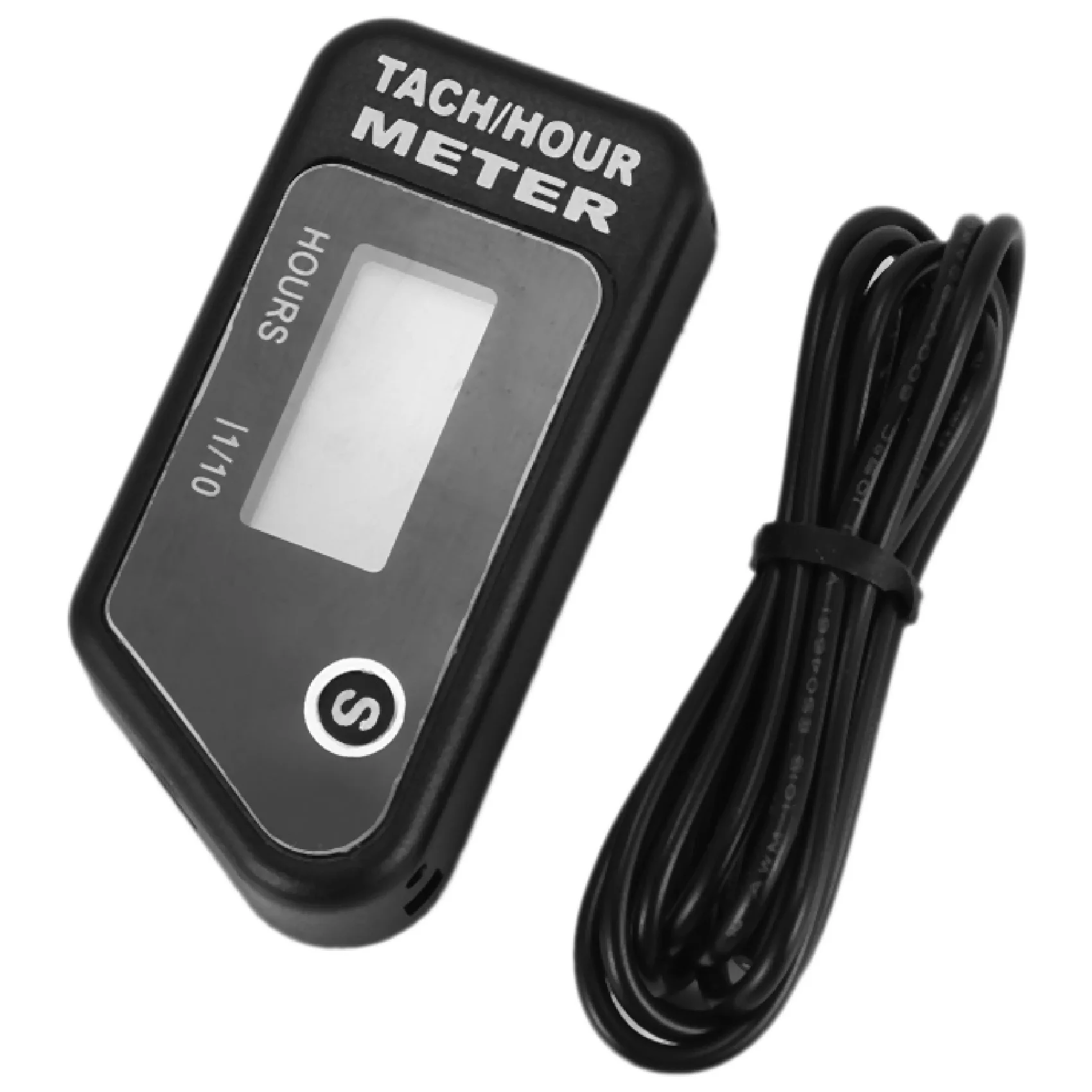Resettable Hour Meter Digital Tachometer For Outboard Motor Lawn Mower Motocross Motorcycle Marine Chainsaw Pit Bike Hm016r