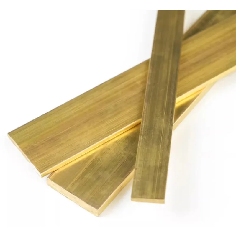 Brass Flat Bar Metal Plate Strike Thick 3mm-20mm Copper Rectangular Solid Metal Sheet Width10mm-50mm Length100mm-500mm