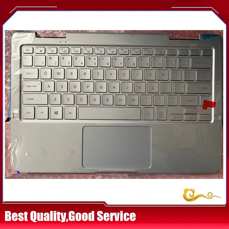 YUEBEISHENG           New/org For Samsung 930QAA NT930QAA palmrest US Keyboard upper cover Touchpad