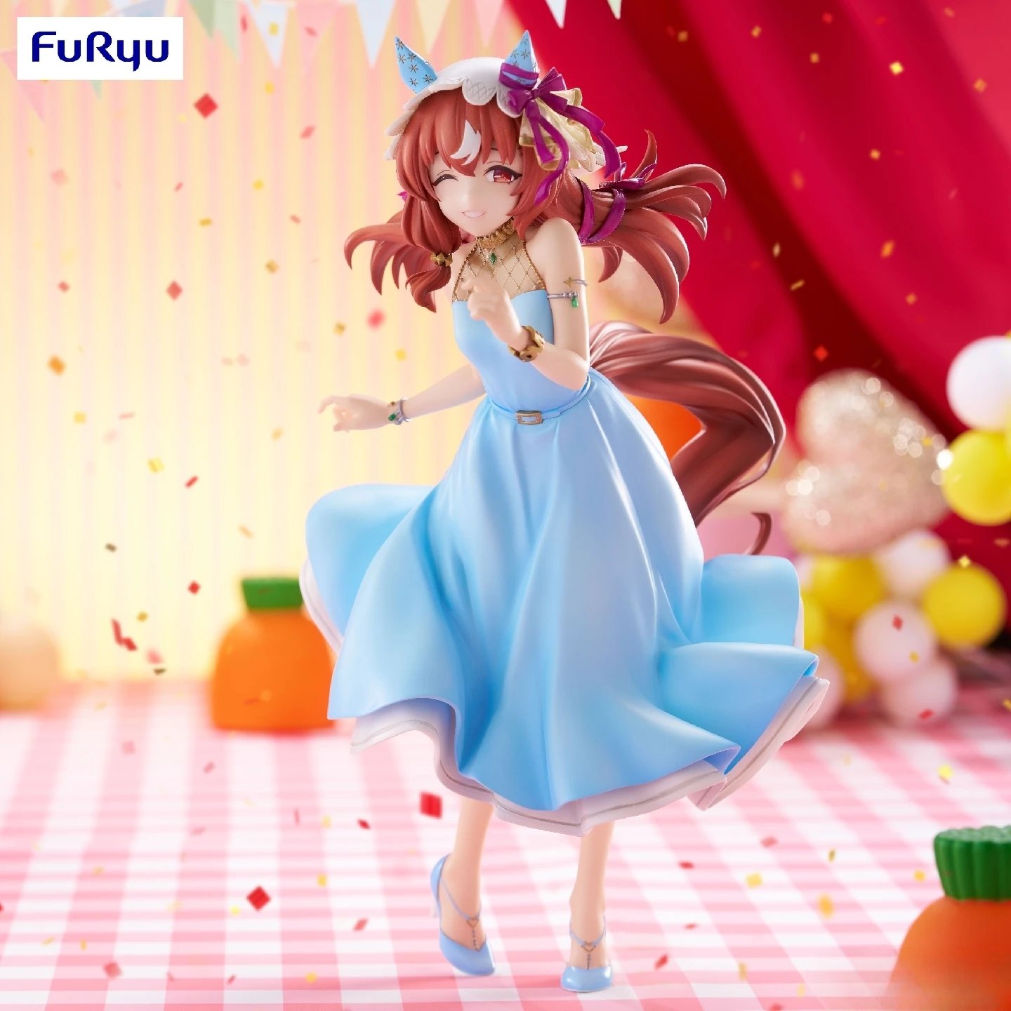 

Official FuRyu Uma Musume Pretty Derby TTT "Love as Always" Dress Ver. Prize Figure In Stock