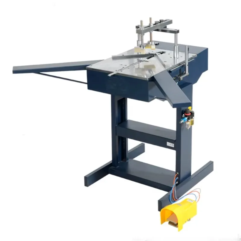 Pneumatic Picture Frame Assembling Machine for PS Plastic Wood Frame Underpinner