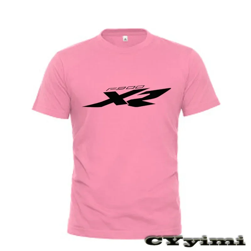 For  F900XR f900xr T Shirt Men New LOGO T-shirt 100% Cotton Summer Short Sleeve Round Neck Tees Male