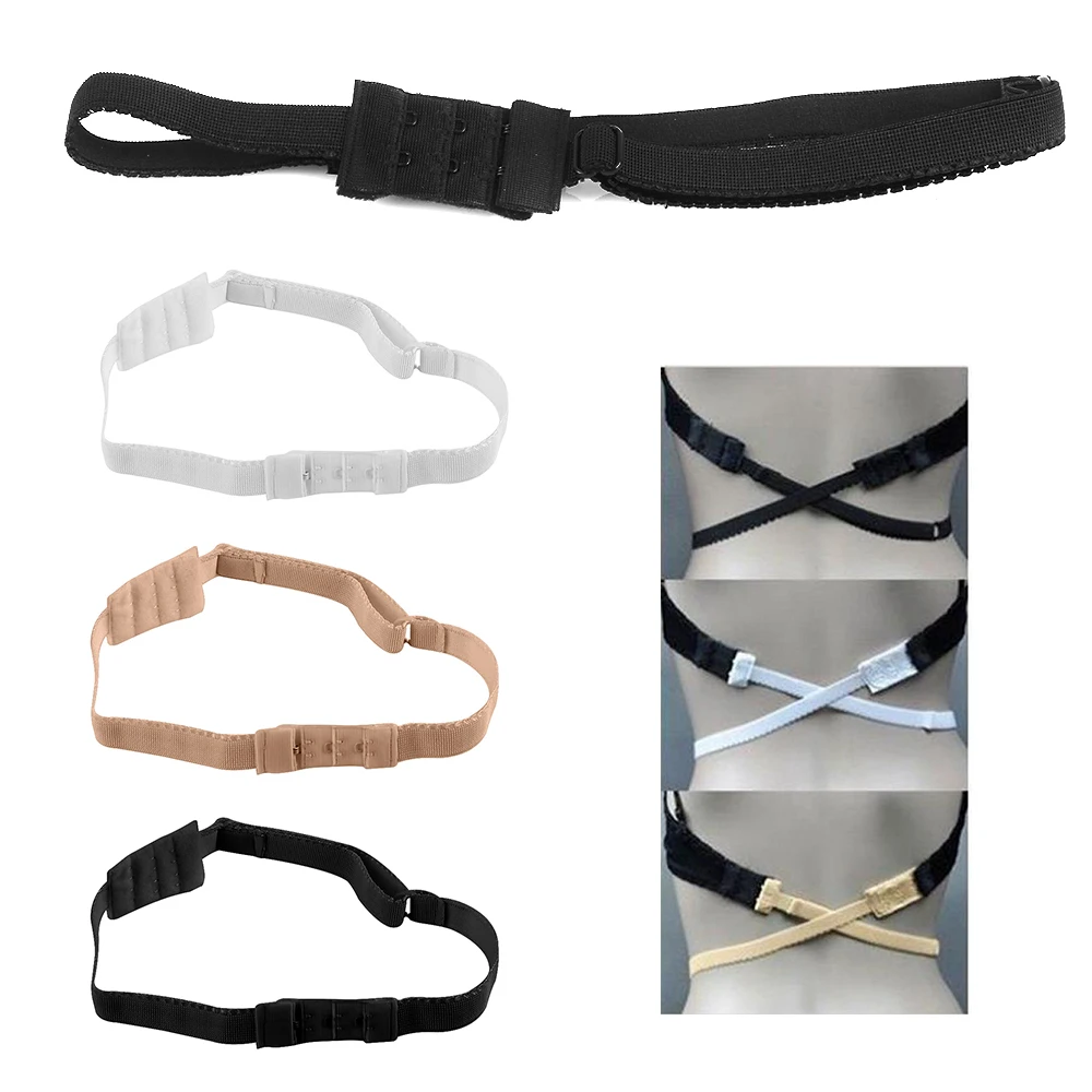 

1PC Fashion Adjustable Backless Bra Strap Adapter Converter Fully Extender Hook Women's Fashion Bra Strap Adapter Breast Tape