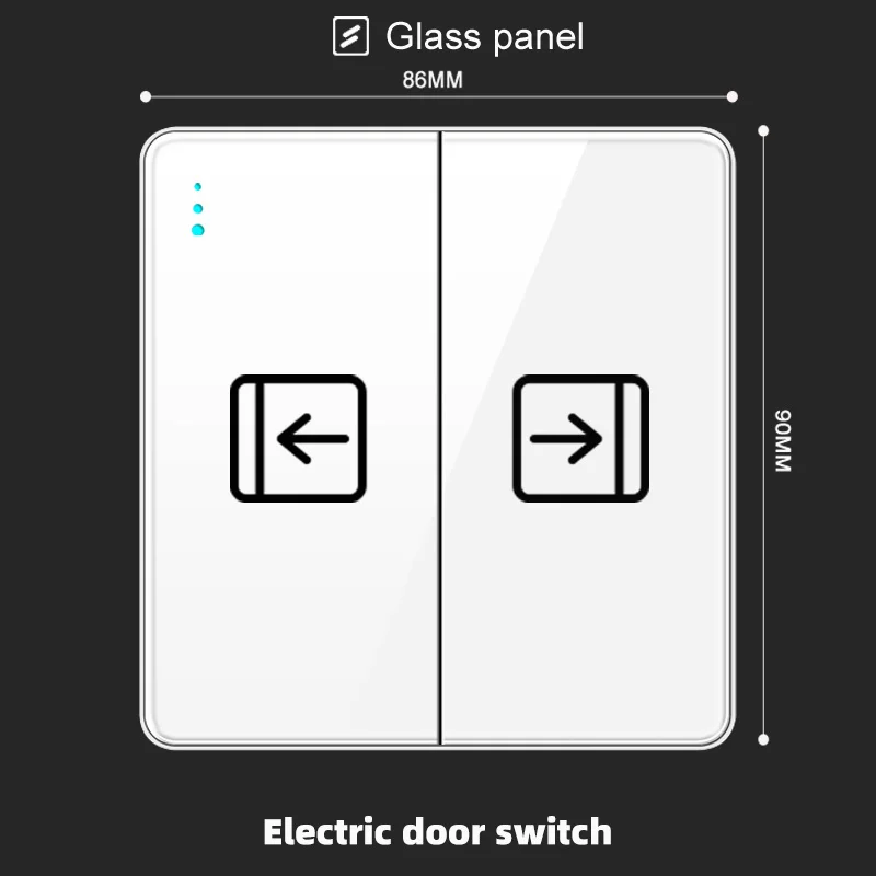 UK Standard 2 Gang Curtain Blaind Window Switch Momentary Function Power Wall Socket with 2 USB TypeC Outlet CE UKCA