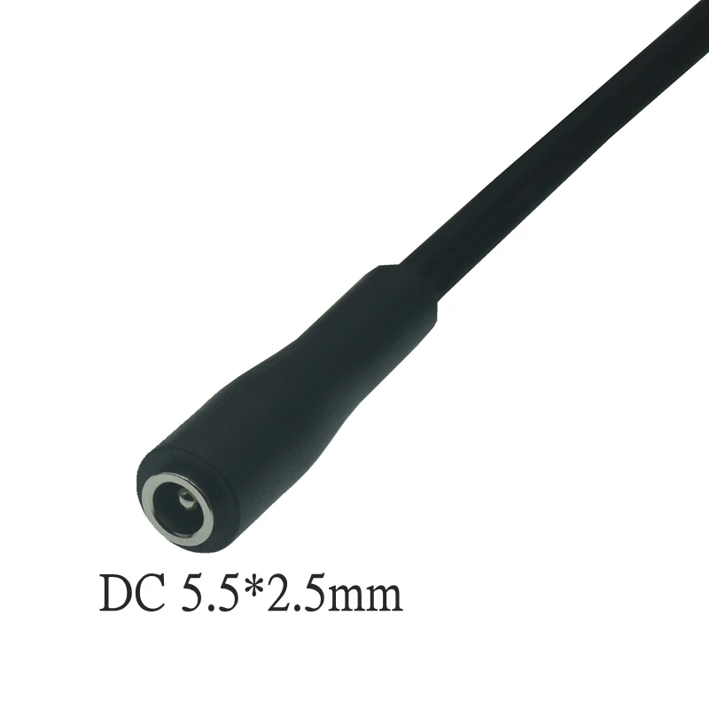 Dc 5.5*2.5 7.4*5.0mm fêmea para 3pin plug 230w adaptador de alimentação conversor cabo de carregamento do portátil para razer blade pro15 17 rc30- 024801