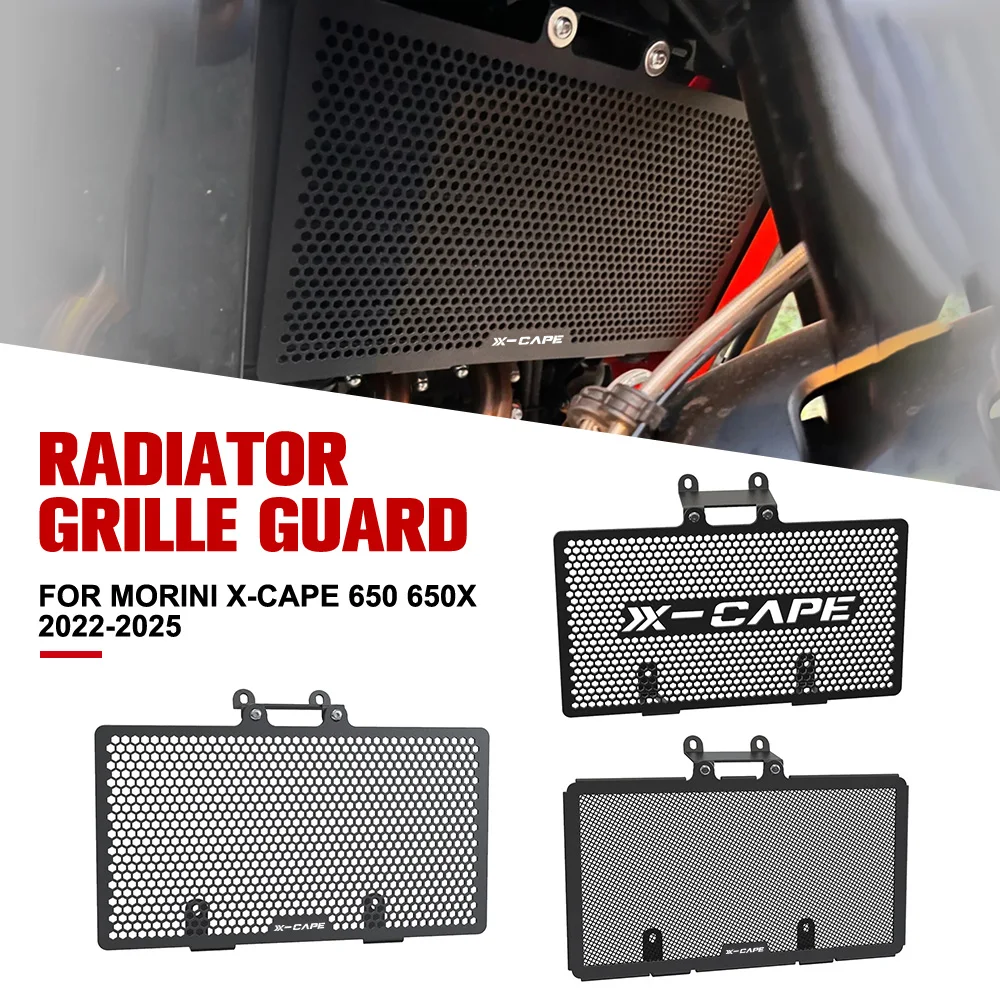 

Motorcycle Accessories For Morini X-cape 650 650X 2022-2023-2024-2025 Aluminum Radiator Grille Guard Protector Cover Protection
