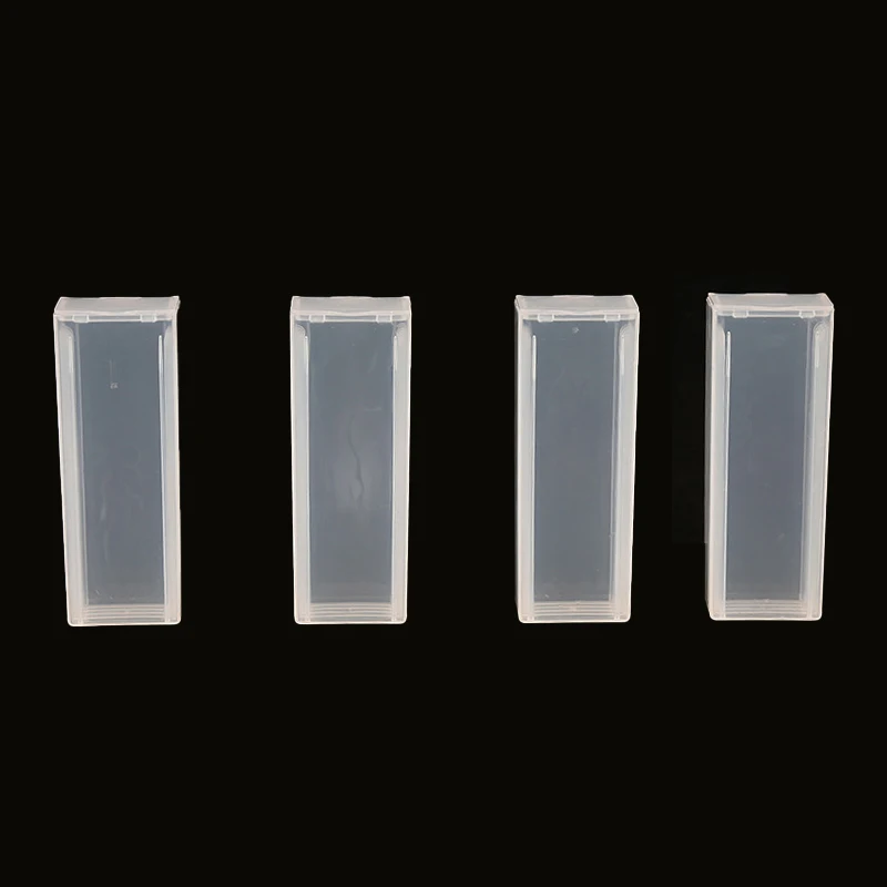 5Pcs Portable Laboratory ABS Plastic Microscope Slides Holder Storage Box Dispenser Box Plastic Microscope Slide Packing Box