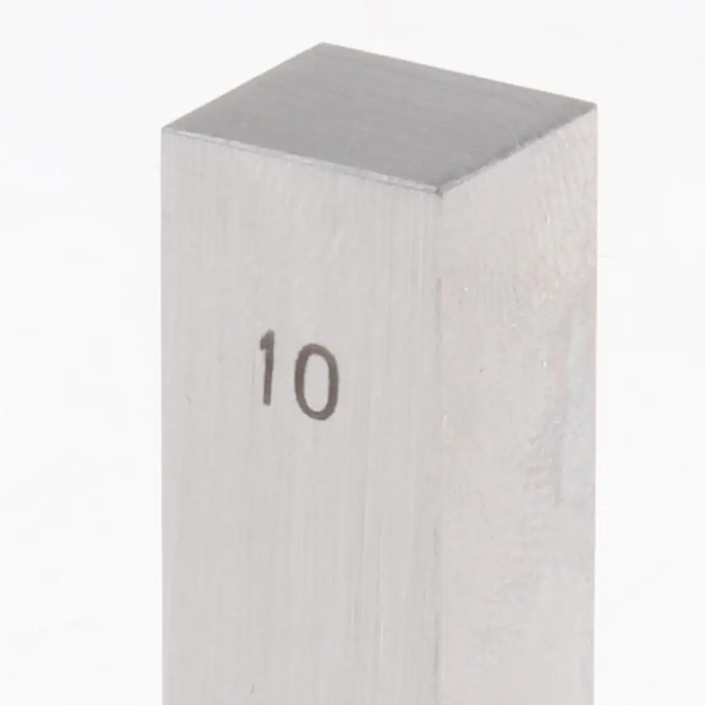 Steel Rectangular Gage Block Etched Identification Precision Measuring Standard for Laboratory Mechanical Engineers