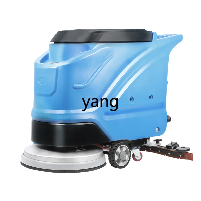 L'm Hand-Propelled Floor-Washing Machine Electric Mopping Factory Workshop Commercial Wireless Brushing