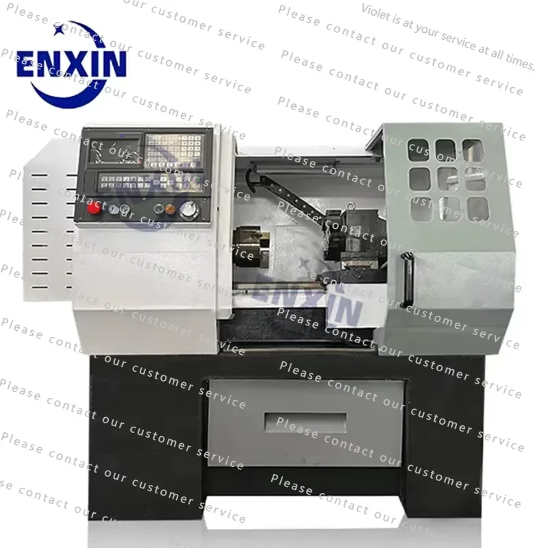 CK0640 Mini CNC Lathe, 6‑Inch Precision Benchtop Lathe for Hobby Use, Small Size Metal Parts Turning and Machining Equipment
