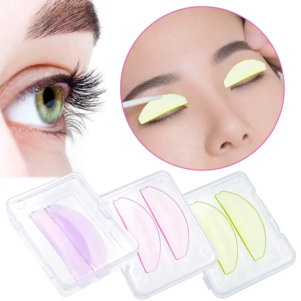 1 Pair Silicone Ultra-Thin Lash Perm Pads 3D Eyelash Curler Accessories Applicator Lashes Rods Shield Lifting Makeup Tools 2026