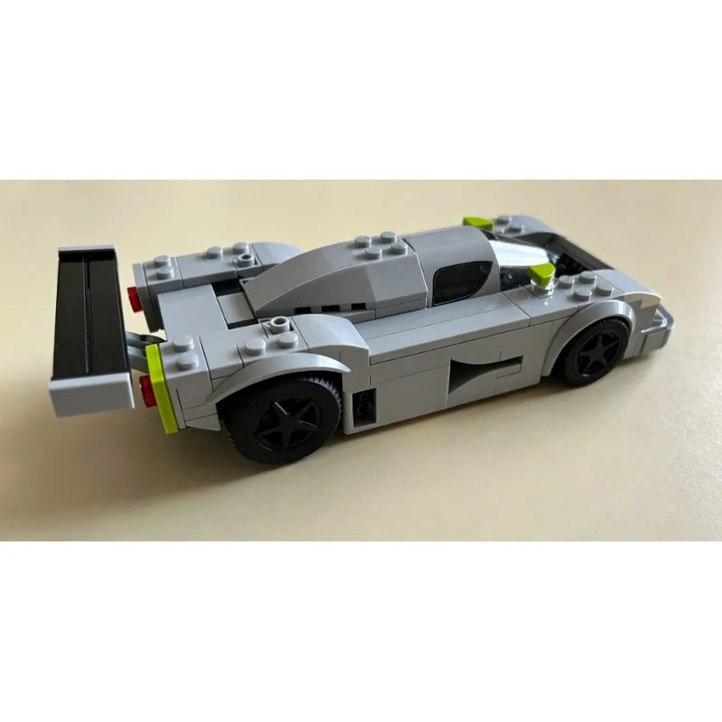 MOC-121630 New Urban Iconic Sports Racing Car Building Block Model 304 Parts Creative New Year Educational Holiday Toy Gift