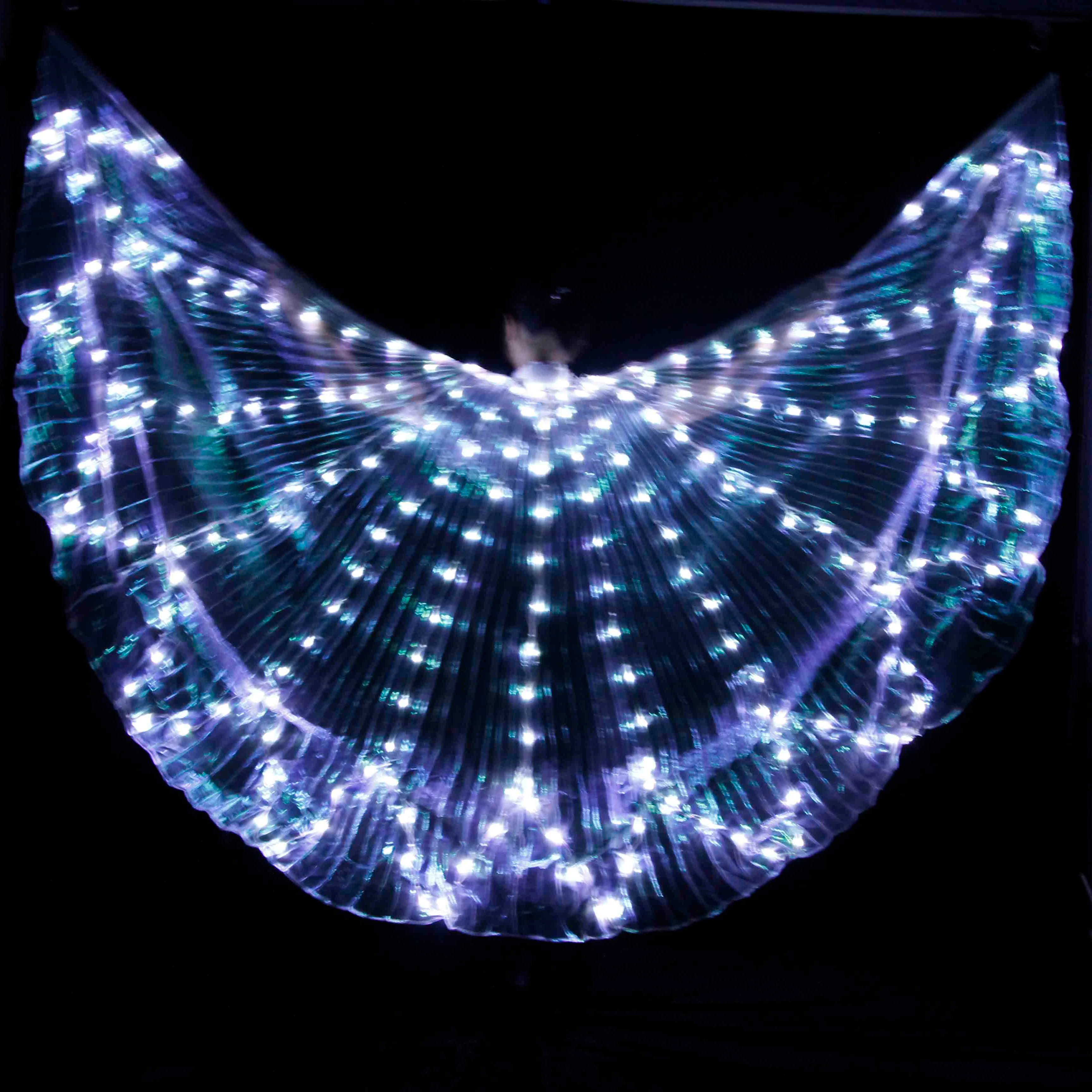 2022 New Coming LED Luminous Performa Clothing Led Wings for Dance Wear Rave Wear Festival