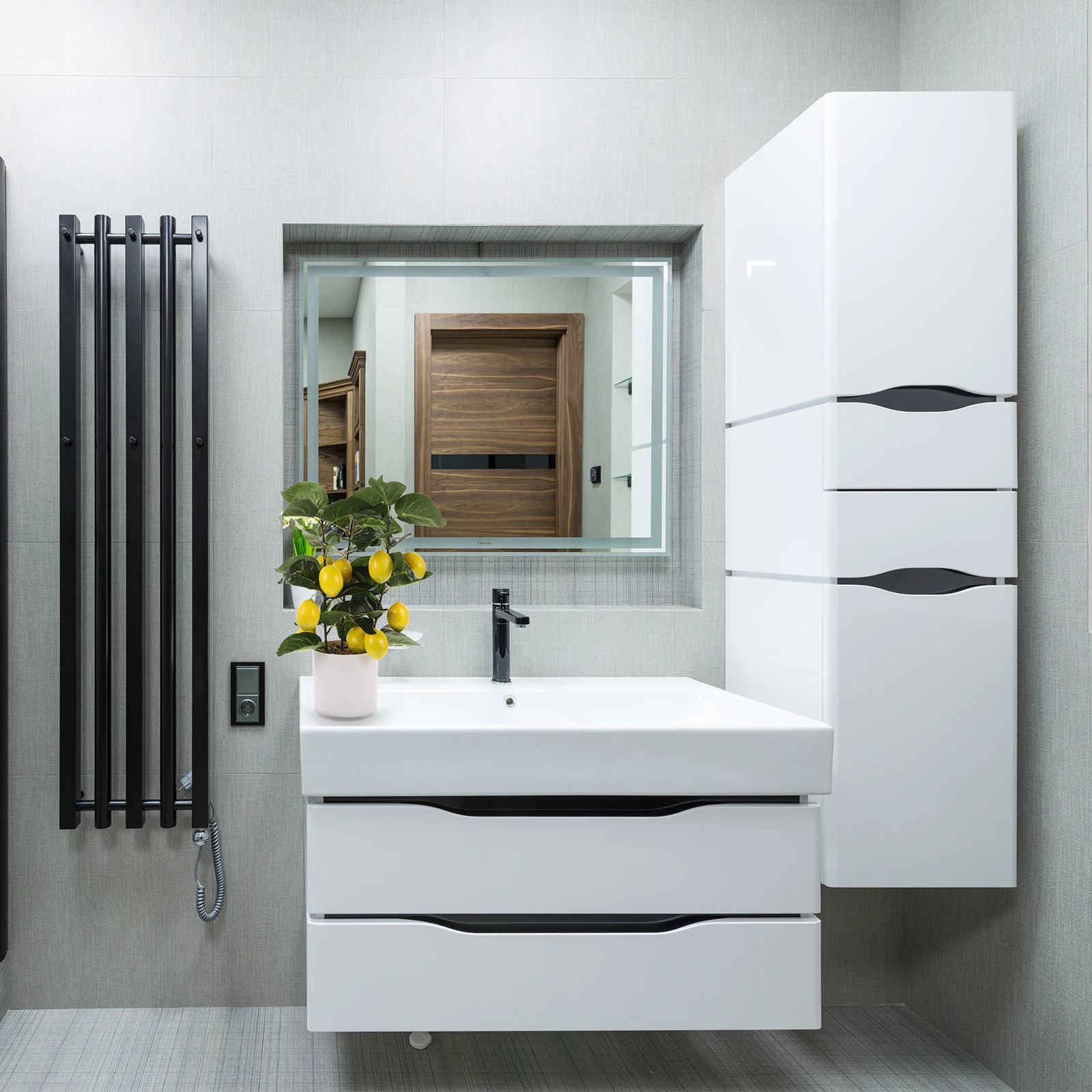 

Simulated Lemon Tree Home Decor 225146 Fake Bonsai Plastic Pot Artificial Plants Bedroom Living Room Wedding Party