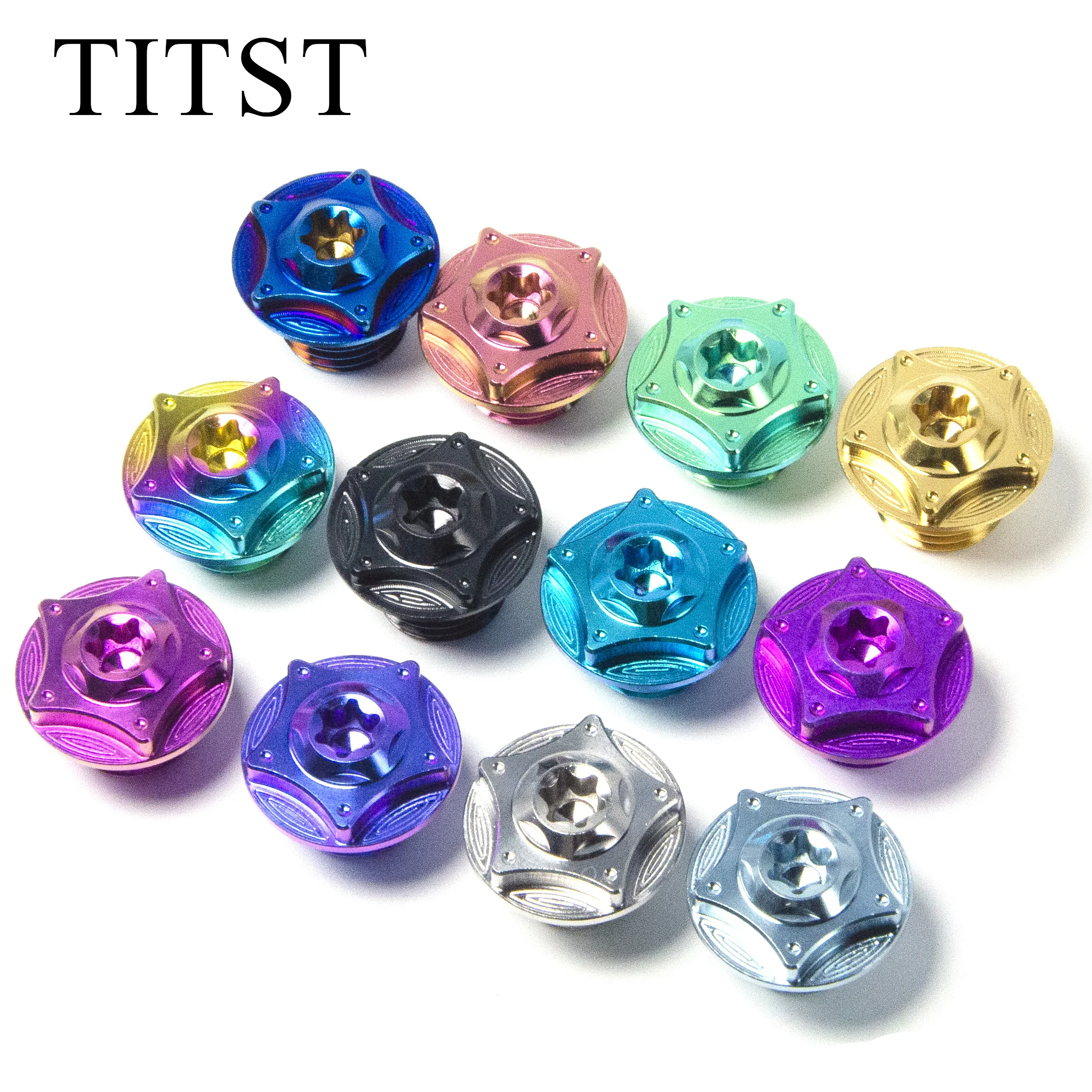 

TITST Gr5 Titanium alloy motorcycle gear cover screw M14x1.5x9mm 1PC