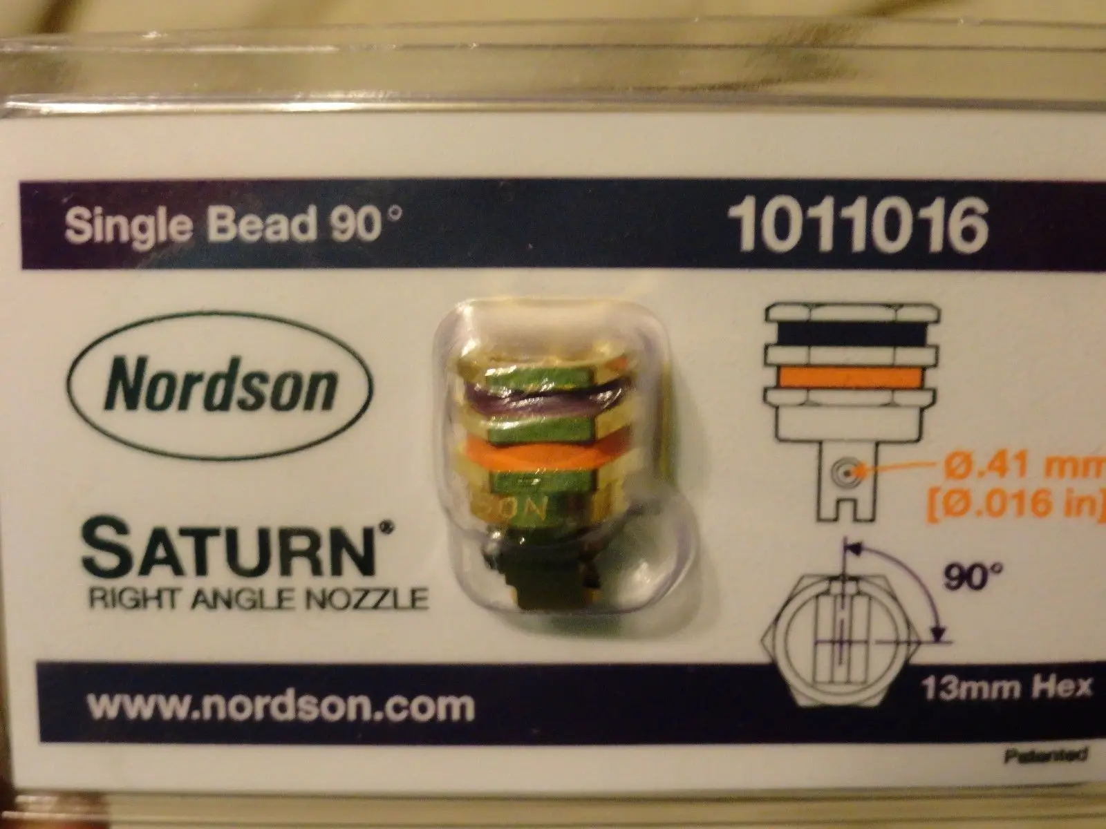 

Nordson right angle nozzle 1011016 with box