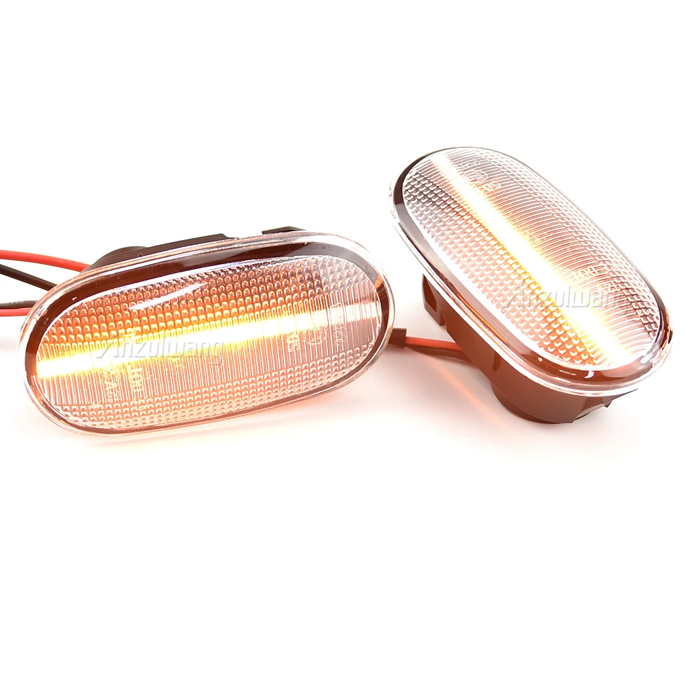 Feu de position latéral LED de haute qualité, clignotant, feux dynamiques pour Mitsubishi Pajero Mirag Legnum Gelent 1998 – 2005