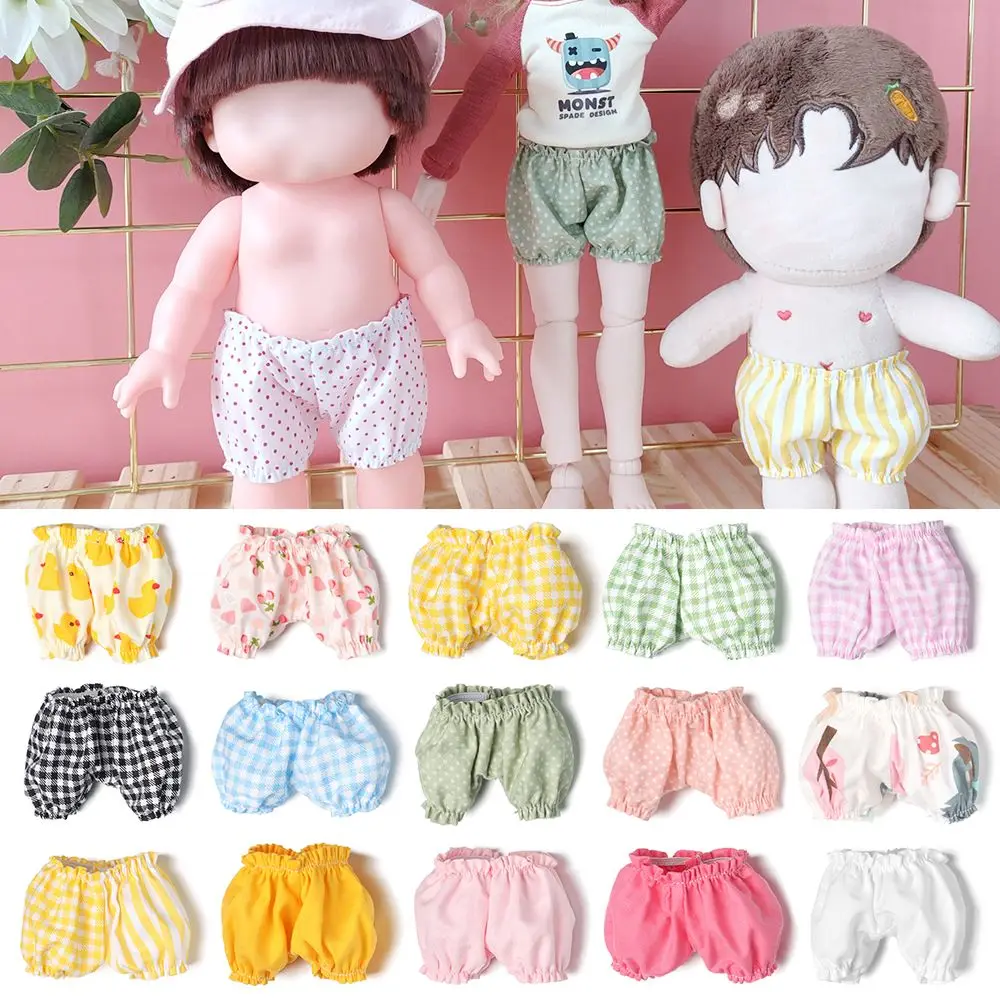 Cute 15cm Pumpkin Pants Handmade Gifts Doll Shorts Toy Colorful Doll Clothes Ob11