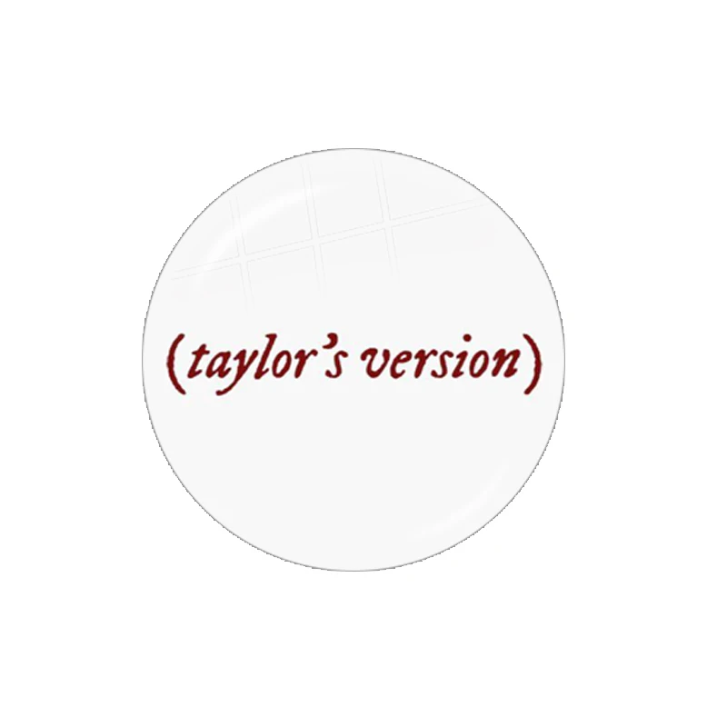 Taylors Version Red 10 Pcs 12mm/16mm/18mm/20mm/25mm/30mm Round Photo Glass Cabochon Demo Flat Back Making Finding