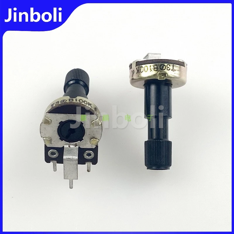 3PCS R161 Single Potentiometer B100K Amplifier Audio Big Head Shaft Does Not Require A Knob