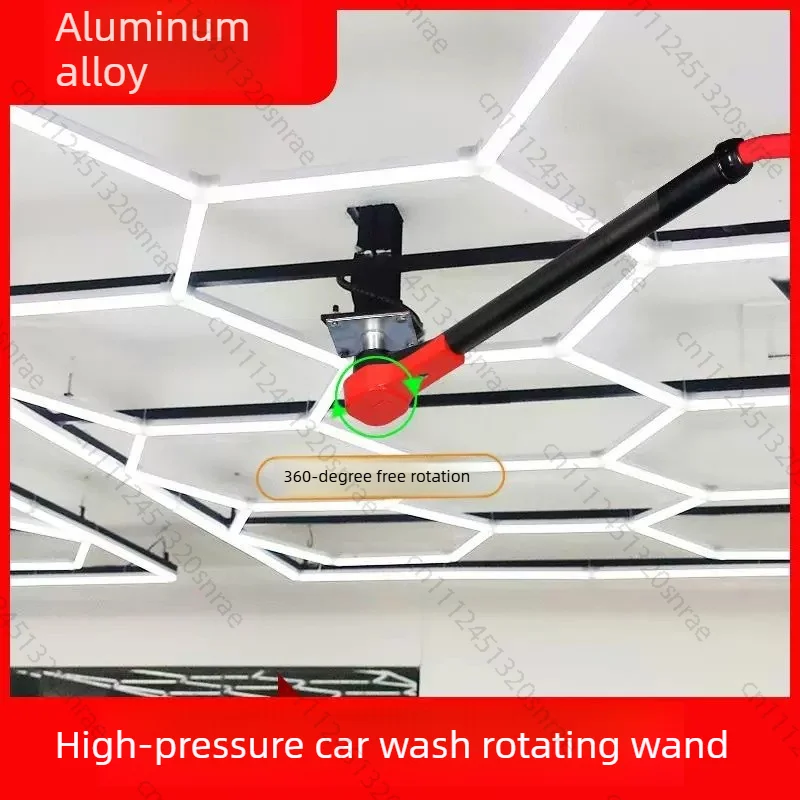 High Pressure Cantilever Car Washing Machine Commercial 360 Degree Rotating Rocker Arm Aluminum Alloy Car Washing Equipment