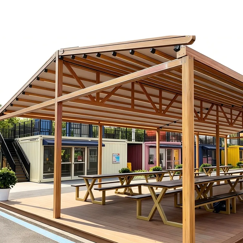 Electric retractable premium, outdoor villa courtyard terrace roof cover