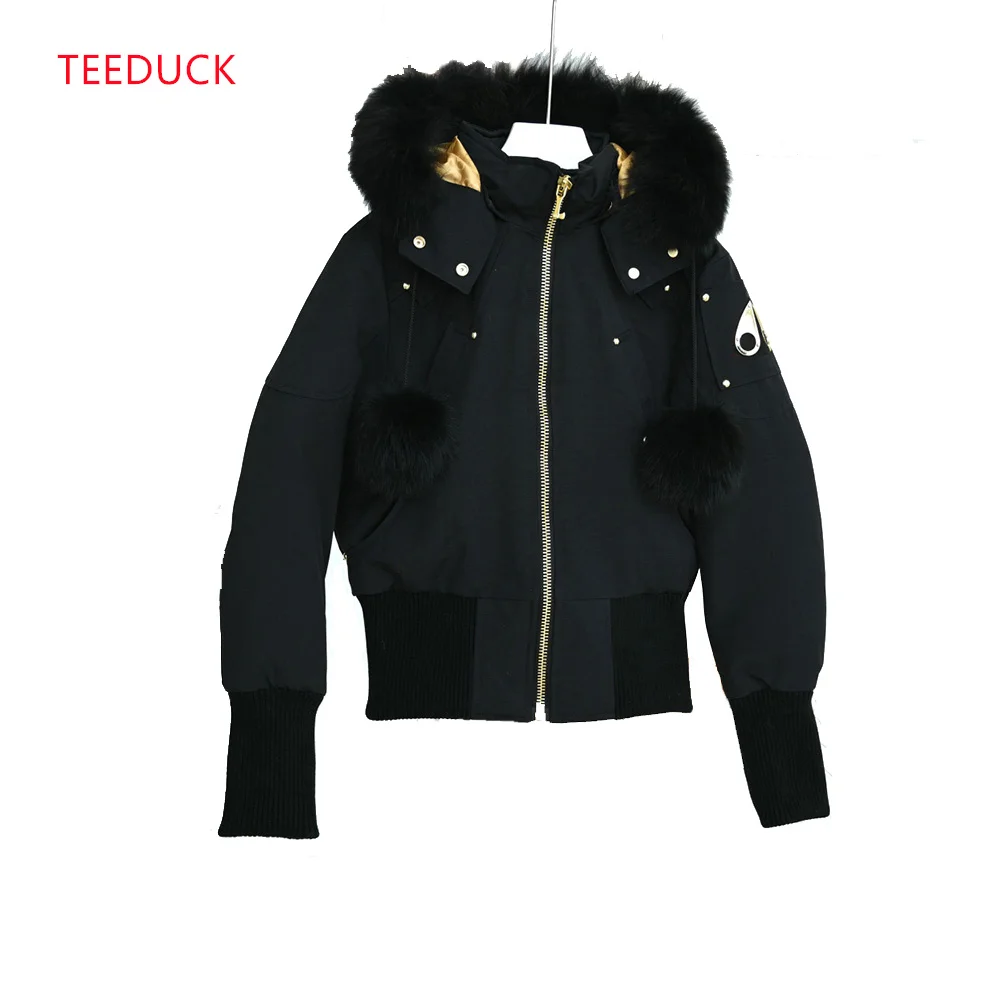 سترة كندية فاخرة من أفضل العلامات التجارية الفاخرة، معطف شتوي مقاوم للماء للنساء، سترة نسائية 90% من Goose Down، معطف Parker Expedition لـ -30 ° #3