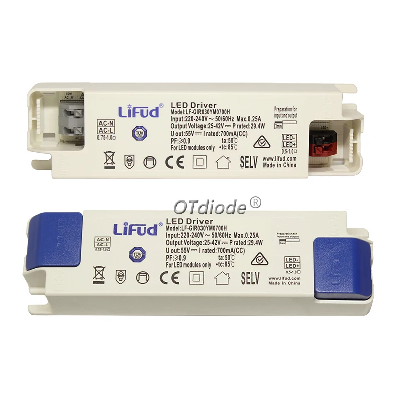 1pcs Lifud LED Driver LF-GIRxxxYM 25-42V 200mA 350mA 600mA 900mA 1000mA 1200mA 1300mA 1400mA 1500mA LED Power Supply Transformer