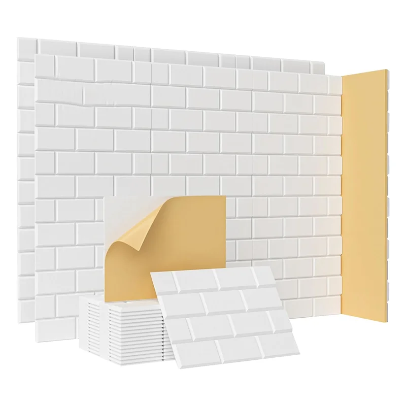 

ABJM-12 Pack Soundproof Wall Panels Acoustic Panels Sound Proof Panels 16X12'x0.4Inch Self-Adhesive Sound Panels