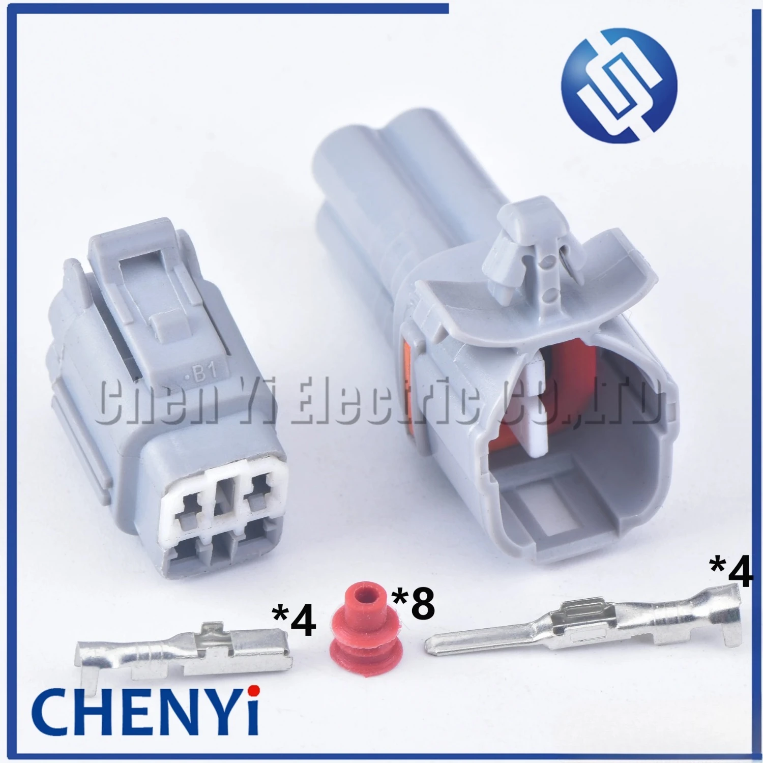 4 Pin male female auto waterproof connector foglight sensor plug Front Oxygen Sensor Plug For Toyota 6188-0217