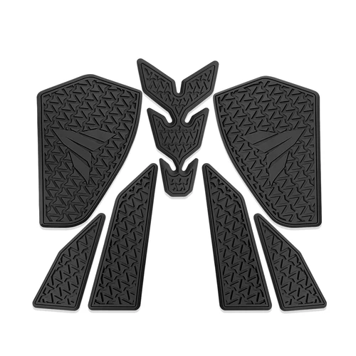 Imagen 2 del producto Para MT03 mt-03 MT25 mt-25 2020-2025 2024 2023 almohadilla de tanque de combustible de motocicleta almohadilla de tracción de tanque de combustible pegatina lateral antideslizante para tanque de combustible